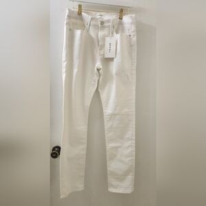 New Frame White Skinny Jeans, Size 32